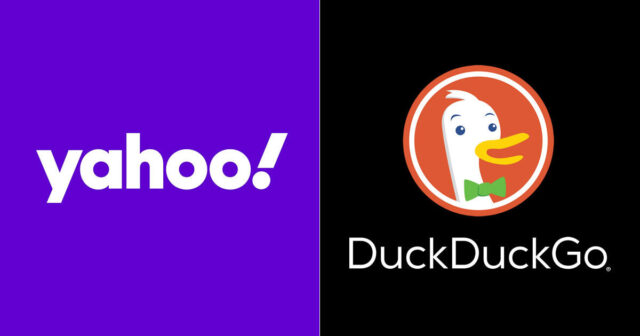 雅虎 Yahoo! + 鴨子 DuckDuckGo